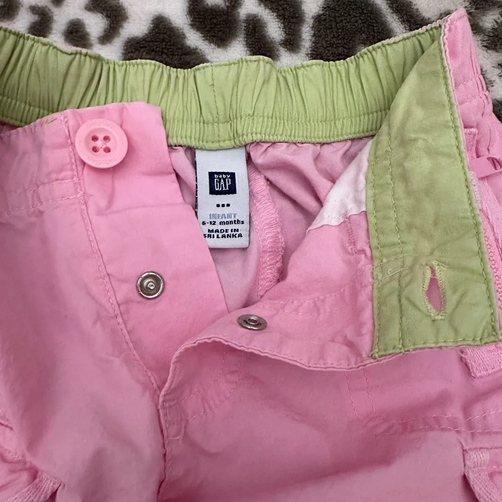 babyGap Convertible Cargo Pants in Pink Size Infant 6-12 months